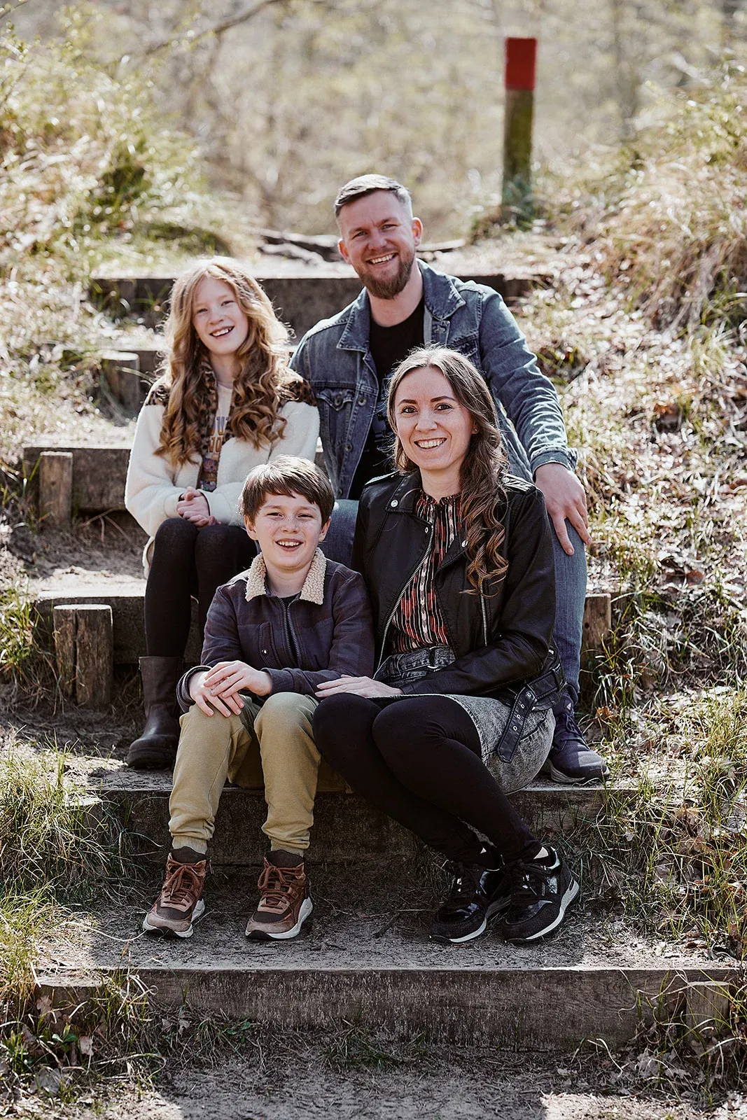 Fotoshoot gezin in Meijendel Wassenaar — foto 1