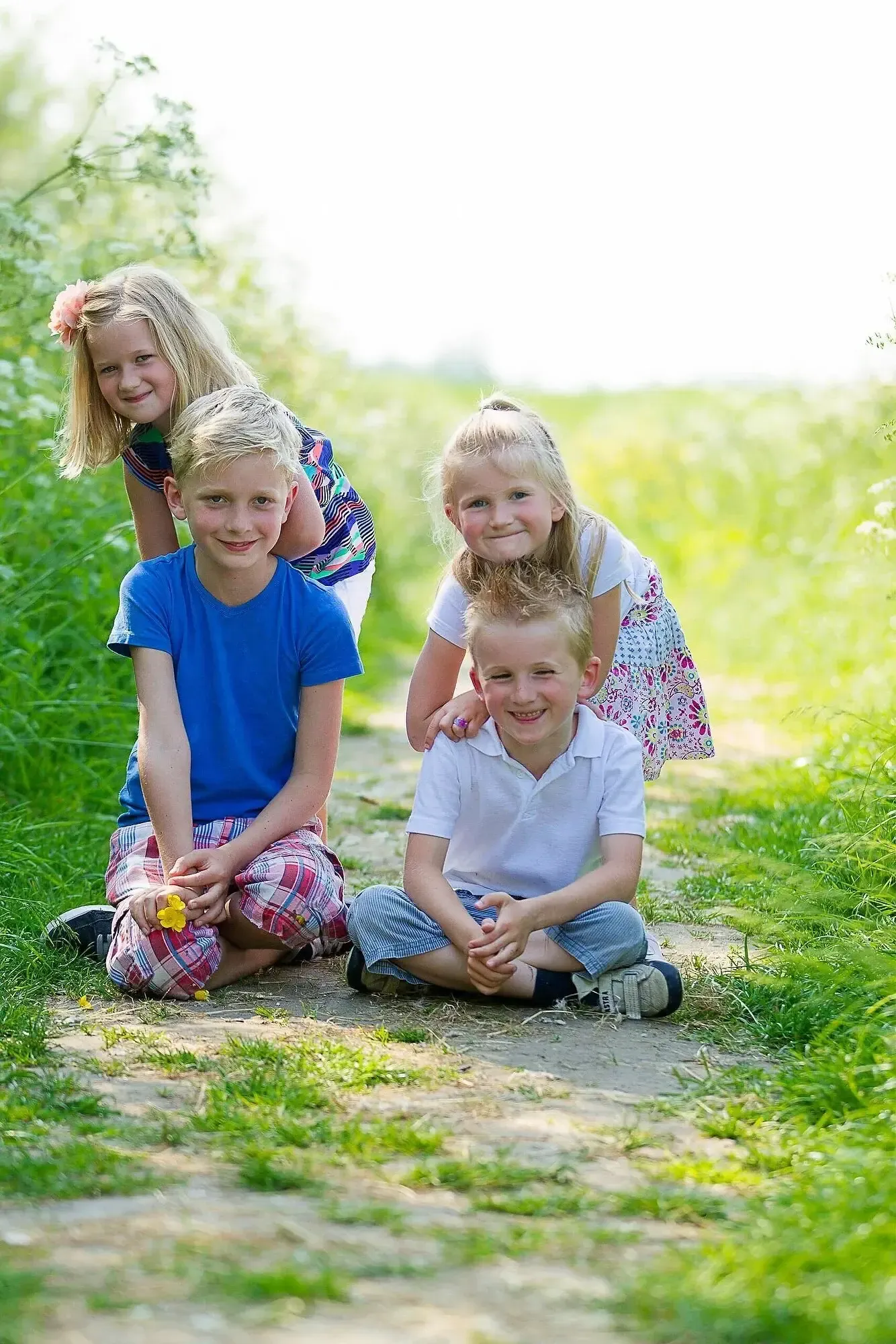 Een groot verschil met de andere foto doordat we in de schaduw zijn gaan staan.
