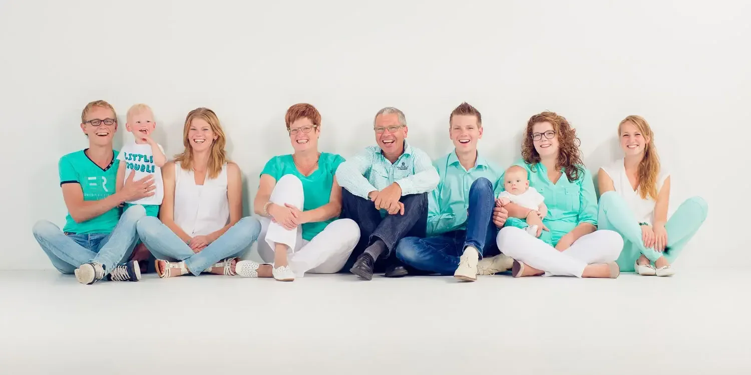 Eenheid door gebruik te maken van dezelfde tinten