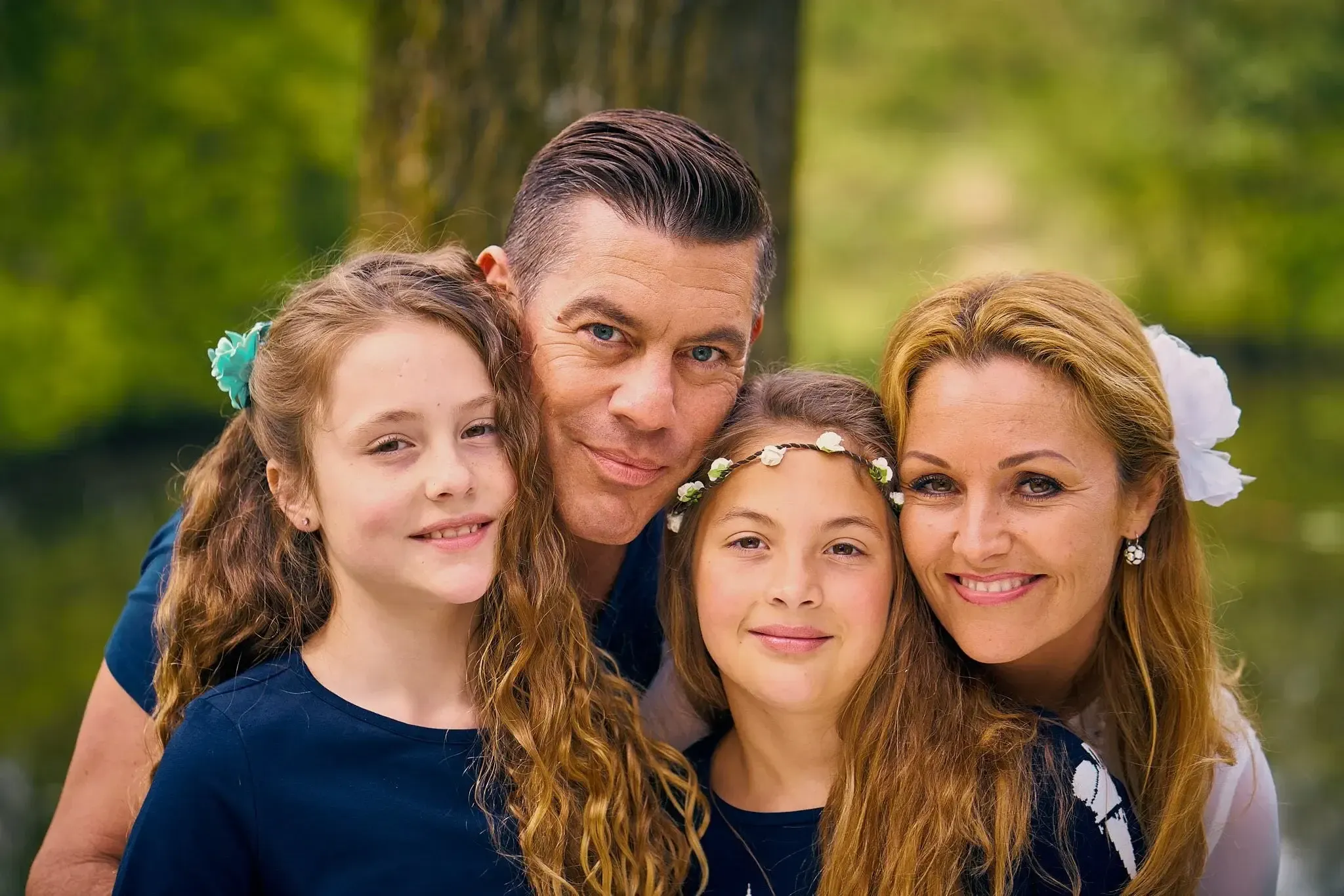 Het perfecte licht voor familiefotos foto 2