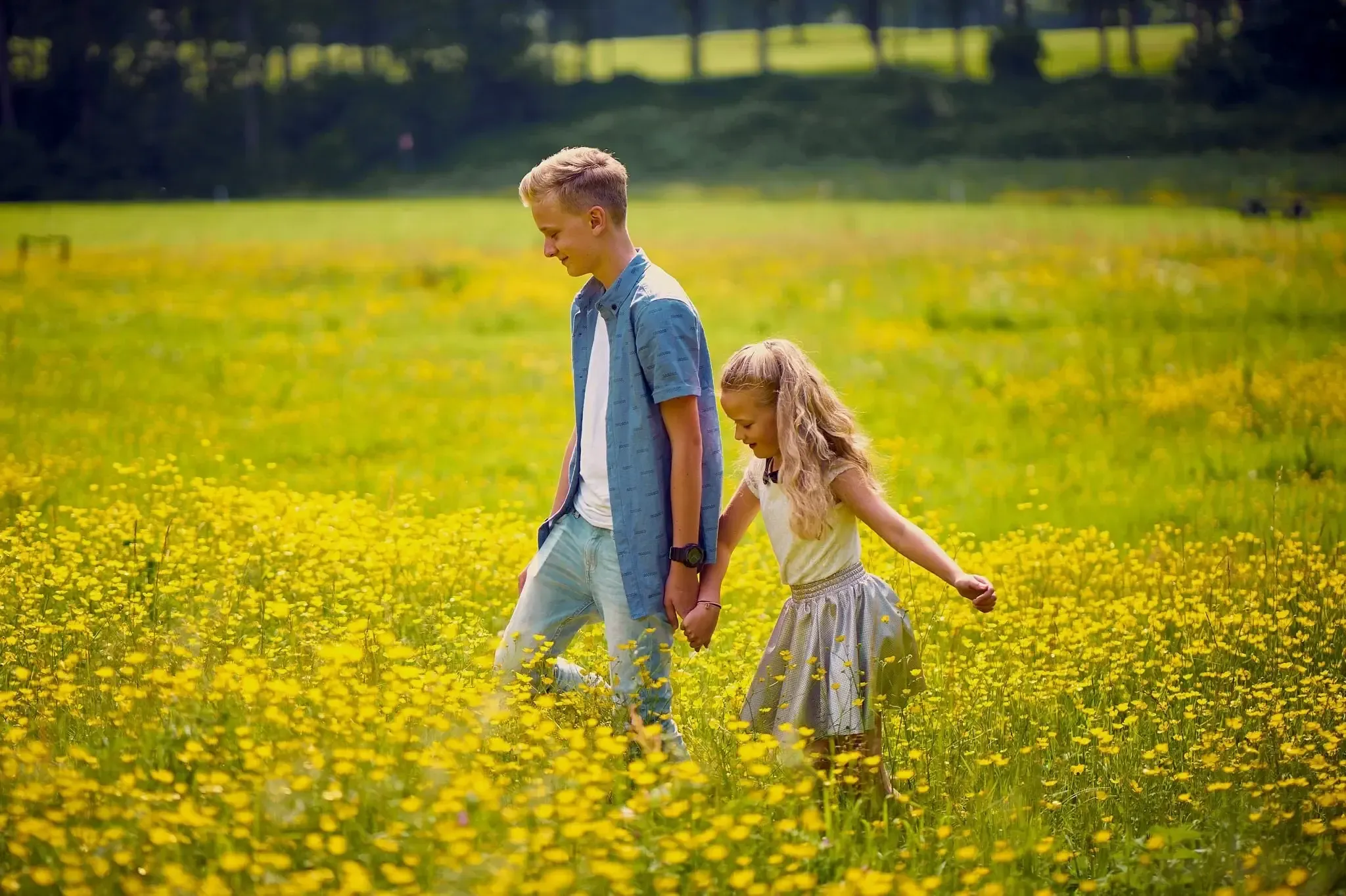 Het perfecte licht voor familiefotos foto 3