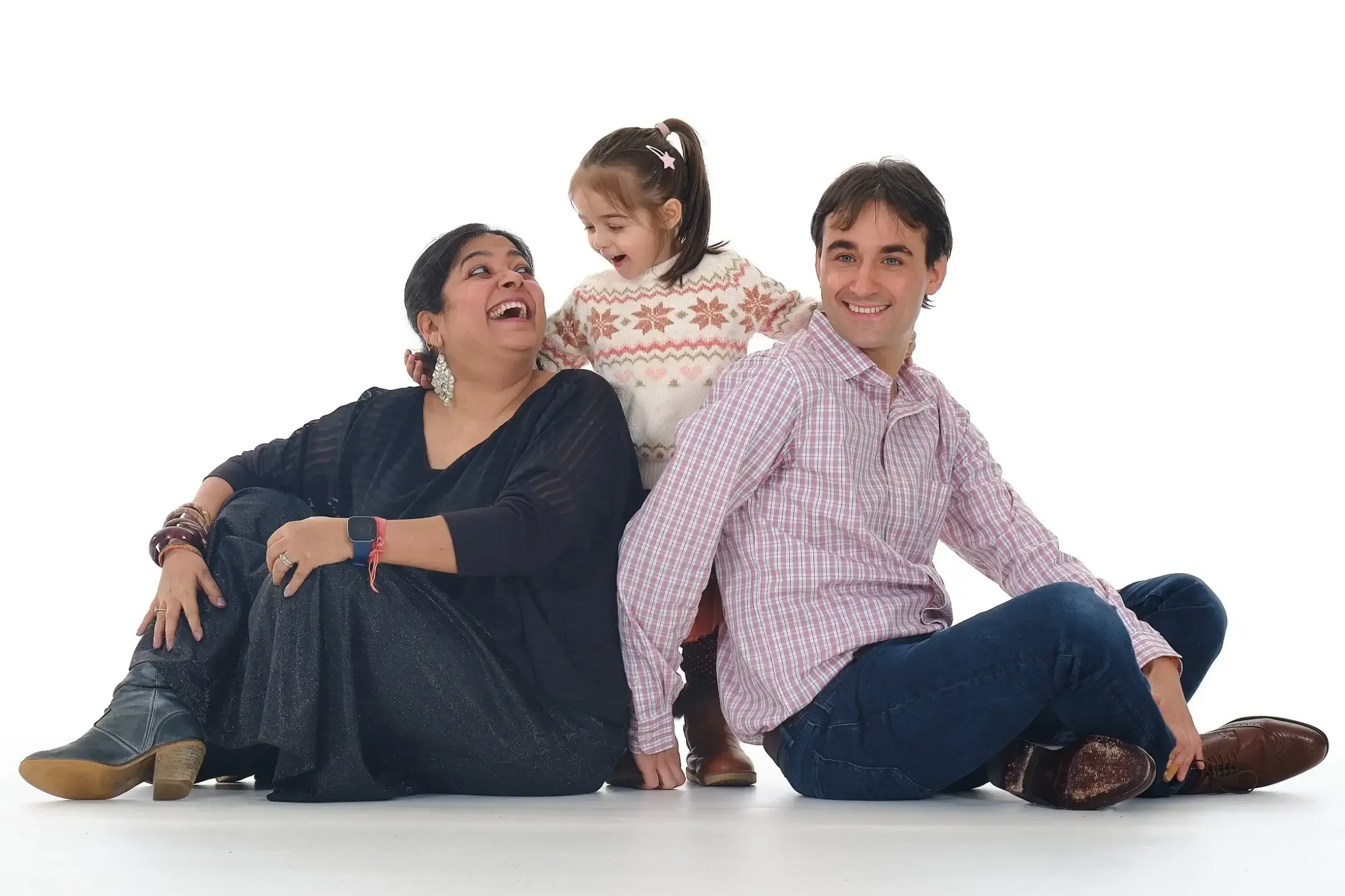zoon fotoshoot in de fotostudio bij familieshoot