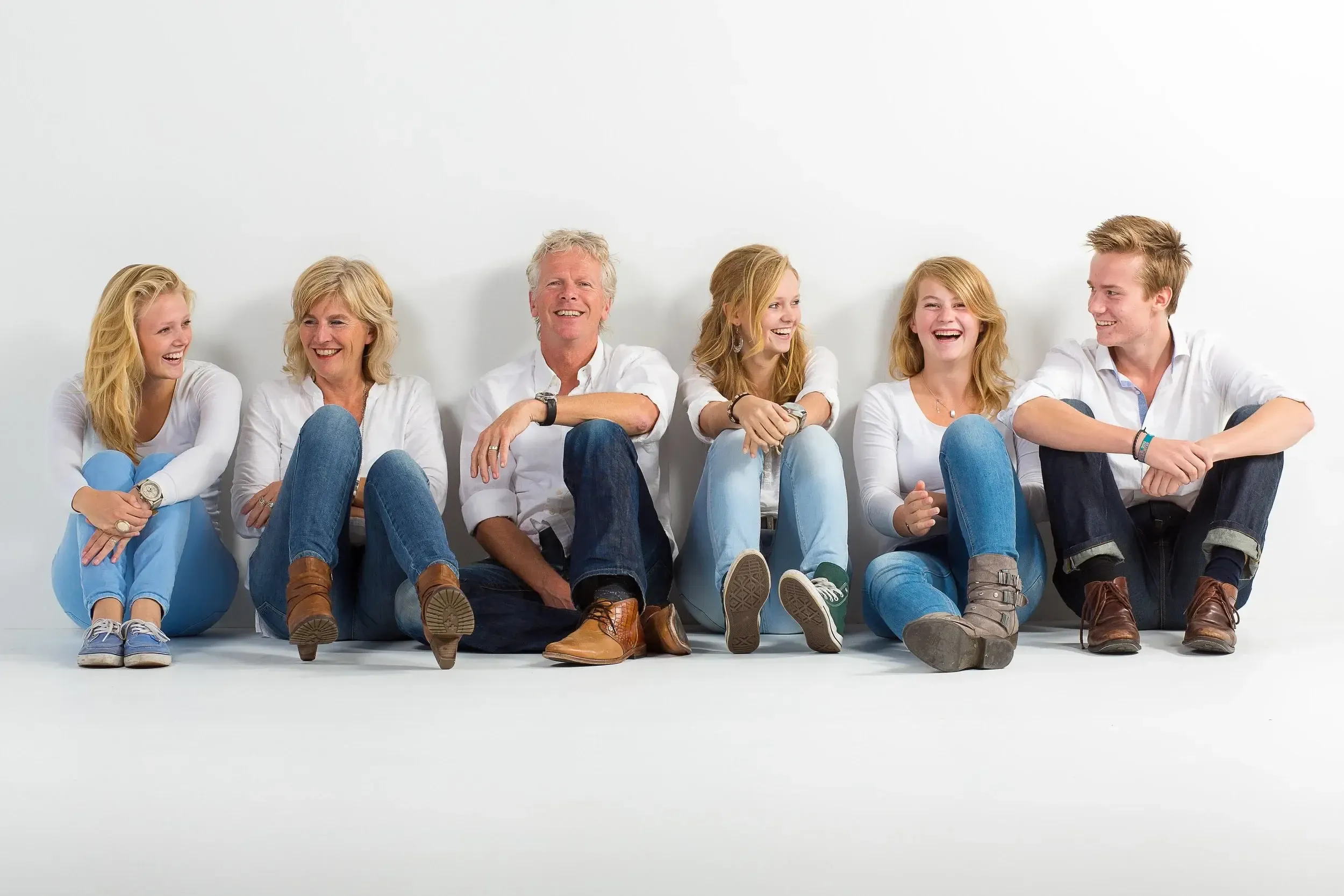 Familieshoot fotostudio studio fotoshoot gezin