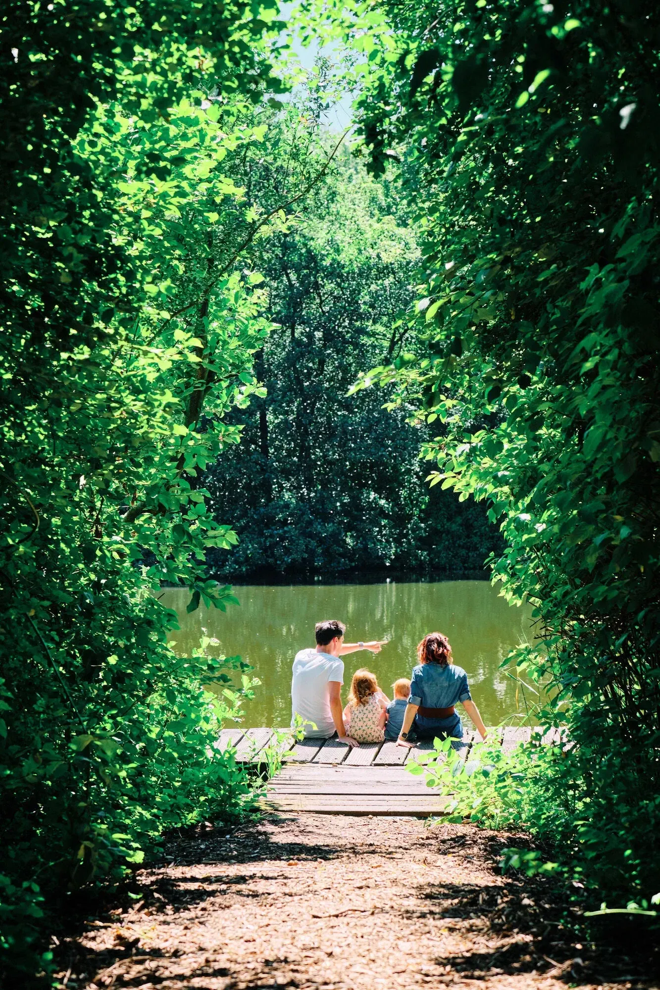 familieshoot fotoshoot met gezin in het park