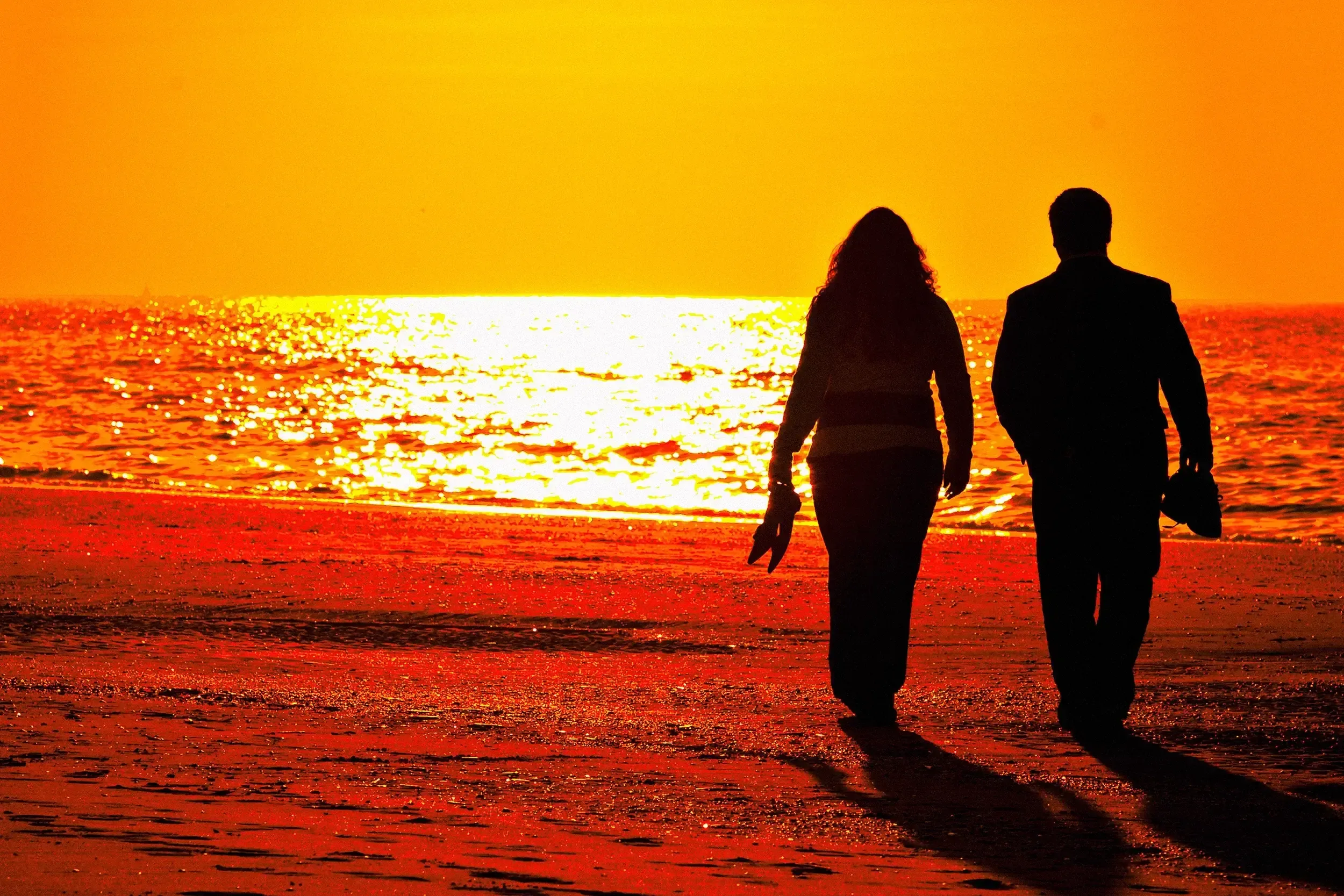 Koppelshoot in Scheveningen: van de duinen naar zonsondergang