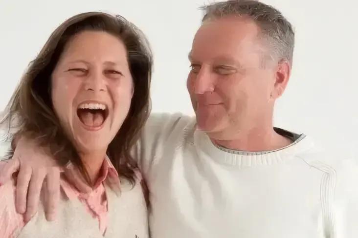 Familieshoot in een daglicht studio