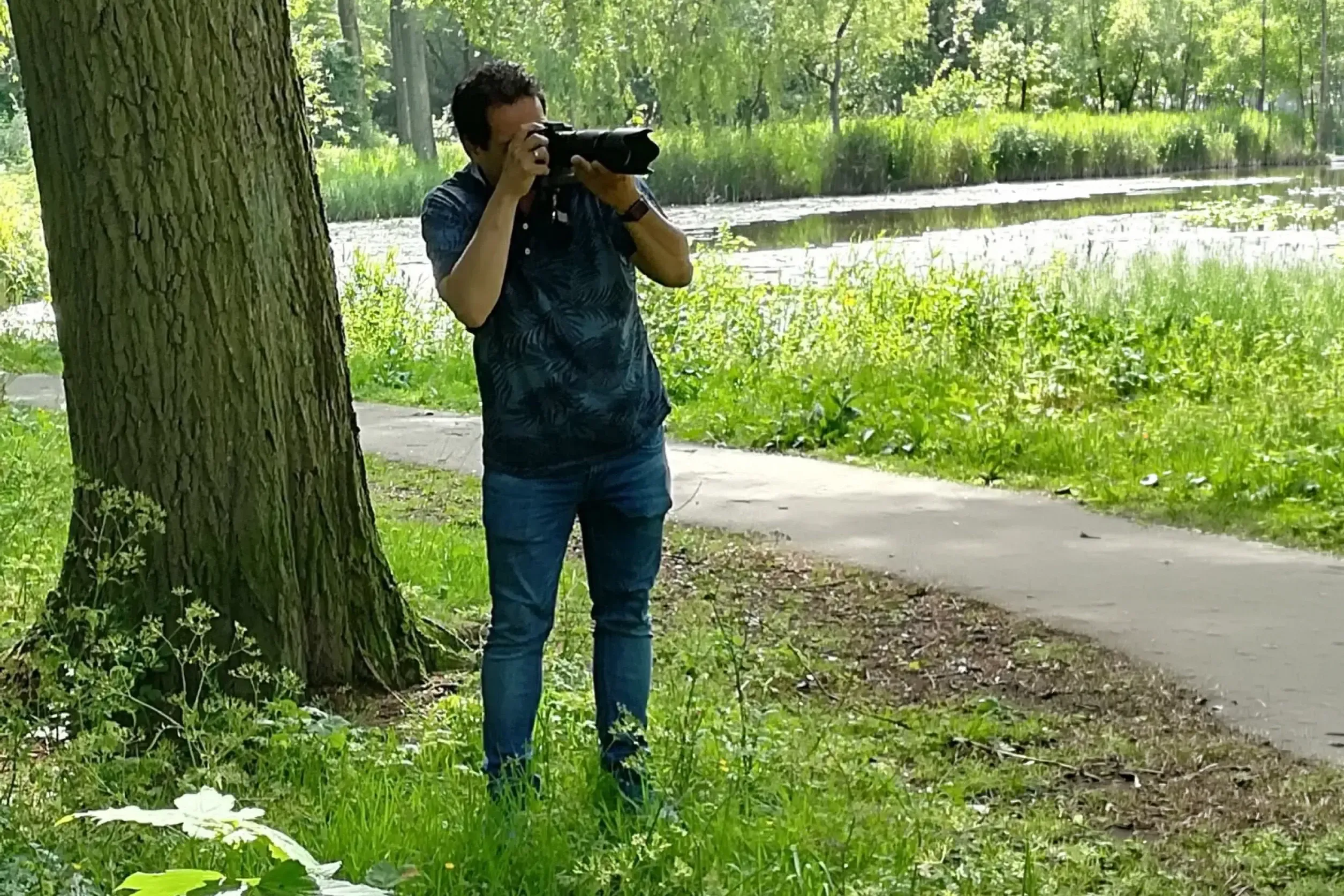 Stefan Segers aan het werk tijdens een familiefotoshoot — foto 5