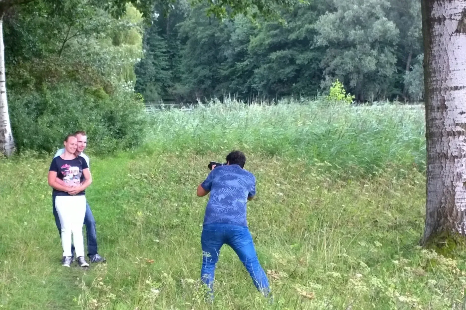 Stefan Segers aan het werk tijdens een familiefotoshoot — foto 6