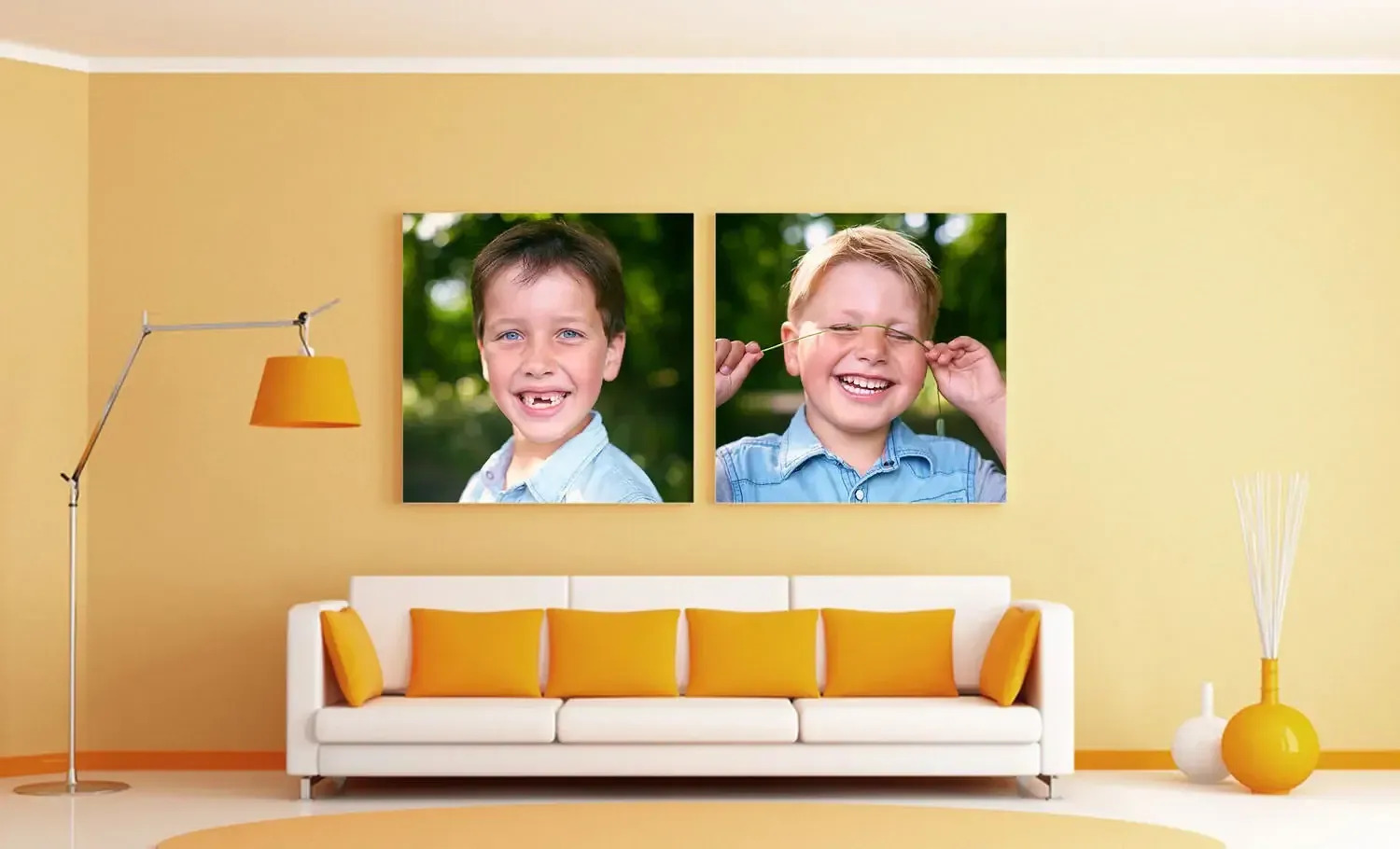 Familieshoot canvassen